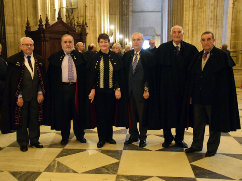 Acto en la Catedral hispalense con motivo del día de San Clemente.
