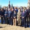 La vicepresidenta, Carmen Calvo, y el delegado del Gobierno en Andalucía, Alfonso Rodríguez Gómez de Celis, han entregado los premios Plaza de España