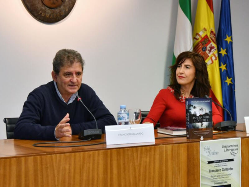 No os perdáis el encuentro que tendremos Francisco Gallardo (autor de “Áspera seda de la muerte”) y yo con la escritora y con lectores de “El diablo e