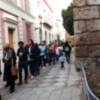Record de cola para entrar al Real Alcázar de Sevilla