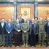 Recepción a los representantes de los Medios de  Comunicación Social de Sevilla.