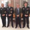 El subdelegado recibe a los nuevos comisarios del Cuerpo Nacional de Policía