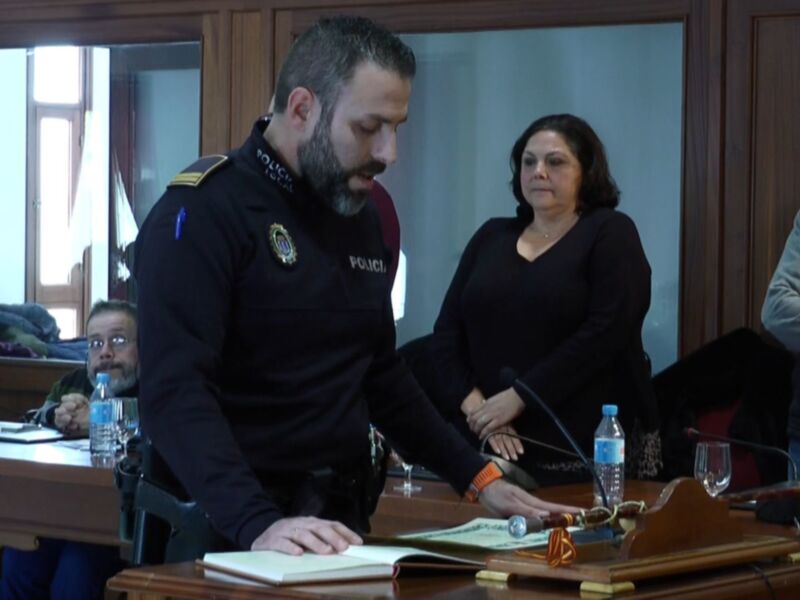 Toma posesión Rafael Márquez Muñoz como subinspector de la Policía Local de Chipiona