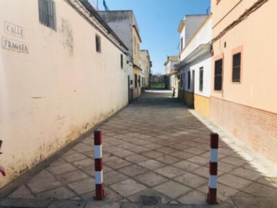 Chipiona suma una nueva calle peatonal con la conclusión de la reurbanización en la calle Fragata