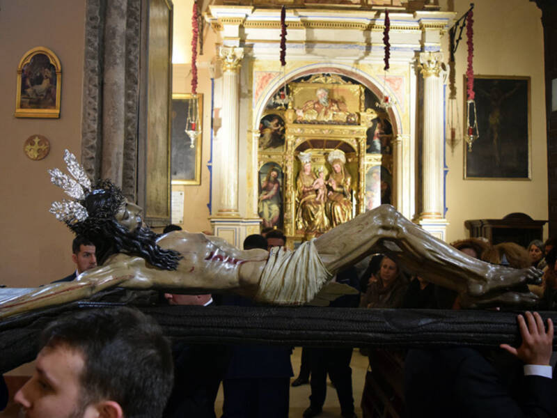 Celebraciones cuaresmales con el Cristo del Buen Fin de Alcalá del Río.