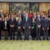 Jose Joaquín gallardo se despide de decano colegio abogados de sevilla con una recepción del rey Felipe
