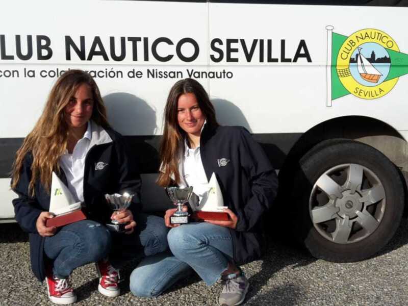 Doble podio para el Náutico Sevilla en el Campeonato de España de la clase 420