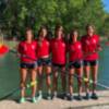 Sexteto andaluz en el Campeonato de Europa júnior de remo