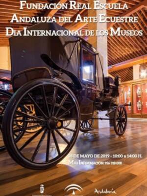 La Real Escuela Andaluza del Arte Ecuestre celebra mañana una jornada de puertas abiertas en sus Museo del Enganche y del Arte Ecuestre