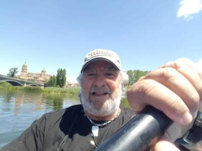 El Club Piragüismo Triana, en el histórico descenso del río Tormes