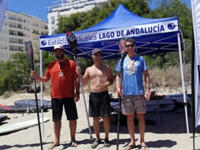 Triunfo del Club Piragüismo Triana en el Circuito Andaluz de paddle surf