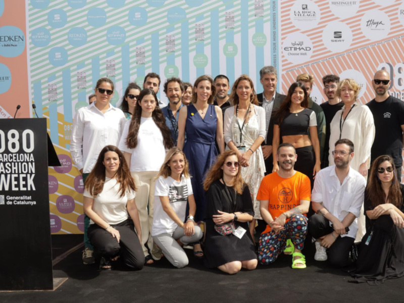 La consellera d’Empresa i Coneixement, Àngels Chacón, ha dado esta mañana el pistoletazo de salida a la 24a edición de 080 Barcelona Fashion