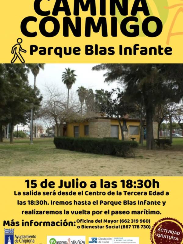 Políticas del Mayor organiza un encuentro de participantes en el programa Camina Conmigo
