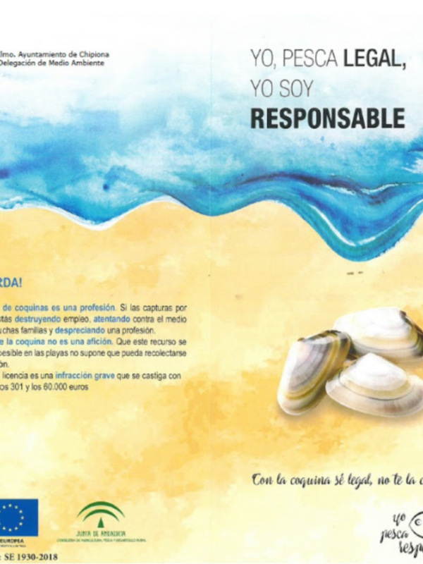 El Ayuntamiento de Chipiona se suma a una campaña a favor de una pesca legal y responsable
