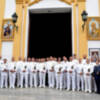 Sevilla dedicó una santa misa en honor a la patrona de la Armada la Virgen del Carmen.