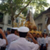 Procesión fluvial marinera de la Virgen de Calatrava de Sevilla.