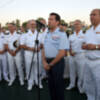 La Fiesta  de la Virgen del Carmen estuvo presidida por el comandante Naval D. Javier Albert Pérez y el General de División Enrique Jesús Biosca Pérez