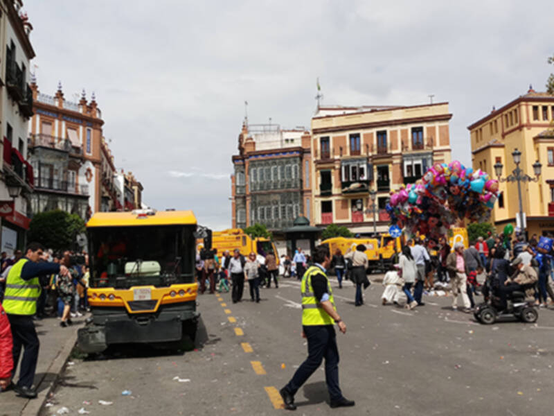 A cada ciudadano de Sevilla, le cuesta la limpieza pública 157,97 euros al año.