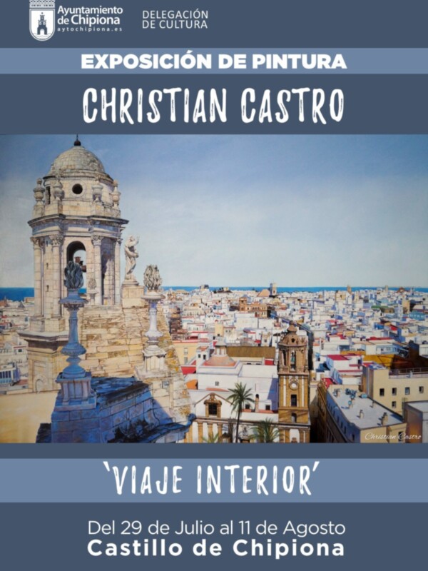 La muestra ‘Viaje Interior’ de Christian Castro desde hoy en sala de exposiciones temporales del Castillo