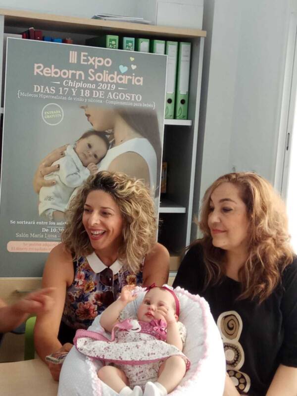 El ‘mundo reborn’ vuelve a Chipiona los días 17 y 18 de agosto con una exposición solidaria a beneficio de la Alzheimer