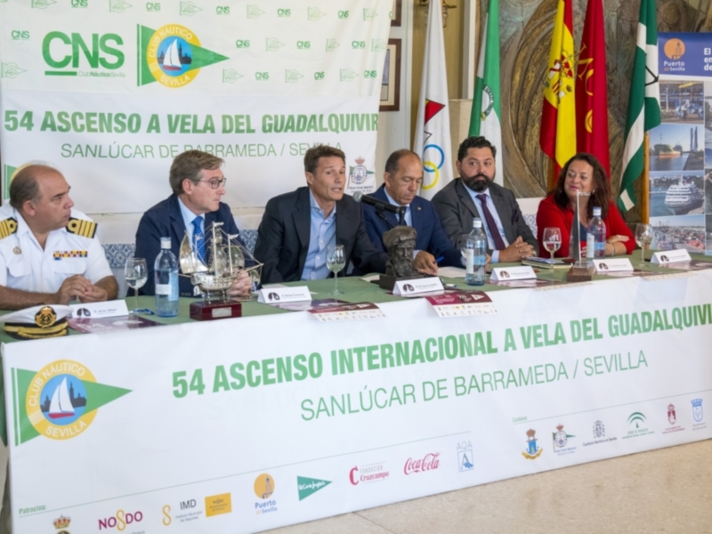 Presentado el 54º Ascenso internacional a vela del río Guadalquivir