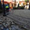 El Ayuntamiento inicia el arreglo de desperfectos en la Plaza Pío XII a través del Plan Invierte de Diputación