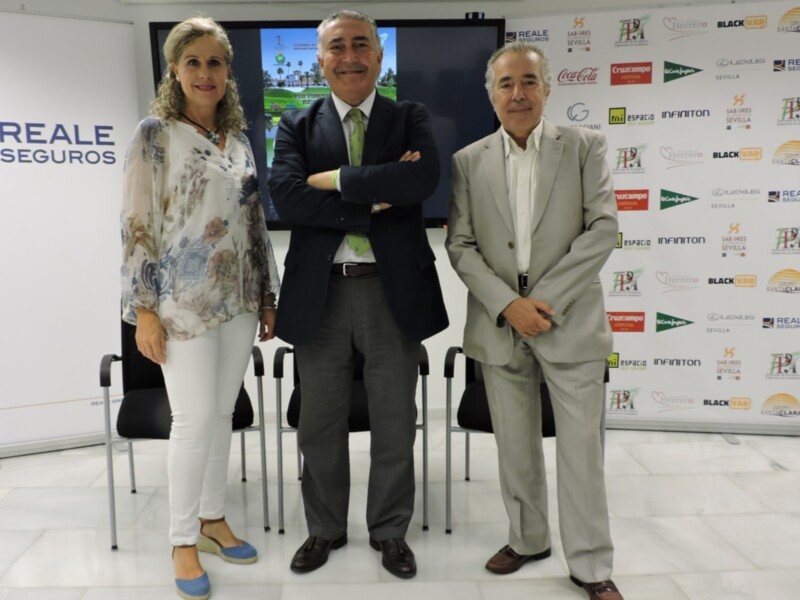 Presentado el VIII Campeonato de Golf de los Periodistas  Deportivos de Andalucía Trofeo REALE Seguros