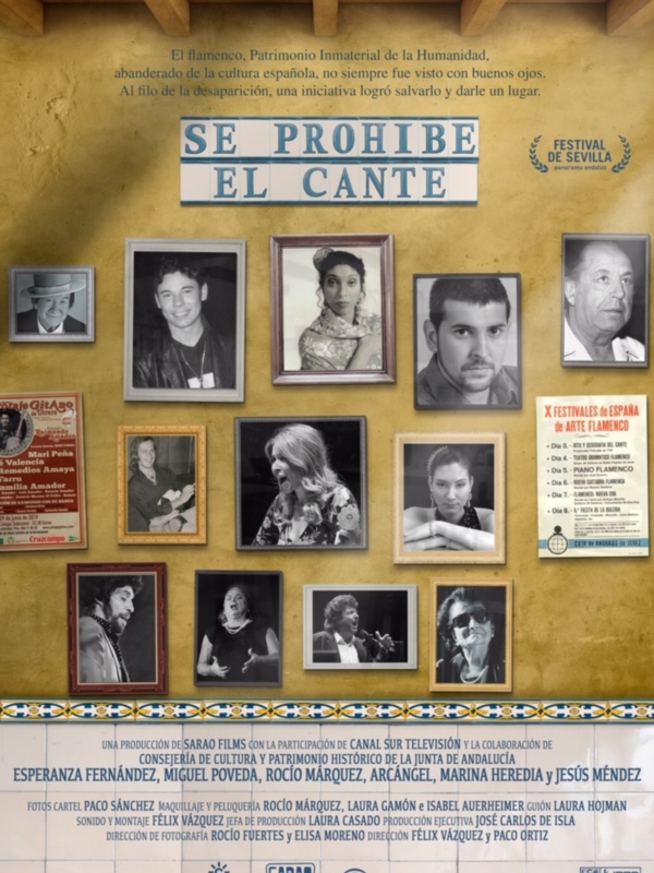 El sábado 9 de noviembre será el estreno mundial del documental “Se Prohíbe el Cante” en el Festival de Sevilla de Cine