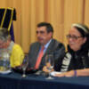 La vicepresidenta del Círculo Mercantil Ángela Balbuena fue la encargada de  presidir el acto de los premios taurinos.