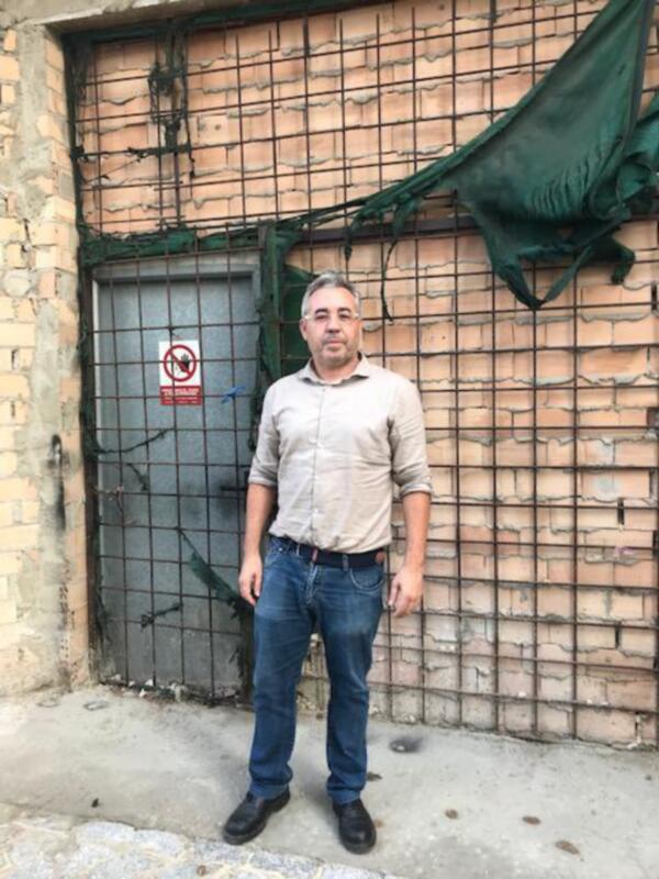 Pepe Mellado anuncia la licitación del adecentamiento de las fachadas del antiguo Patio del Hotel Cruz del Mar