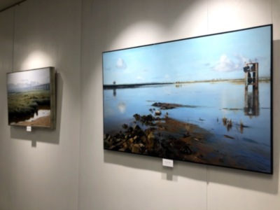 “Paisaje Oxidado” exposición de pinturas  de Pablo Gómez Prieto en la Fundación Caja    Rural del Sur