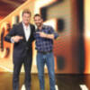 Jota Abril y Dani Rovira en el estreno de "Mi Gran Noche"