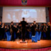 La Banda Filarmónica de la Oliva de Saltera, actuó en un concierto en capitanía general en honor a la Esperanza de la Trinidad.