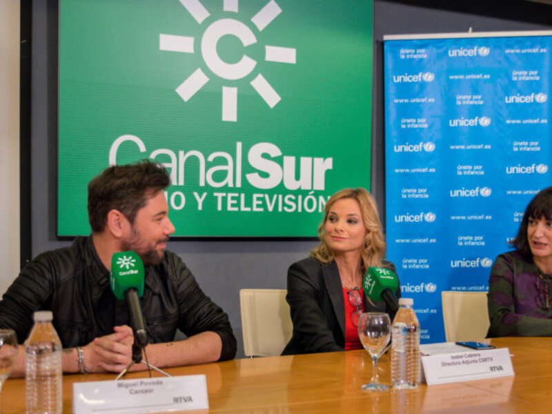 Miguel Poveda, UNICEF y Canal Sur se unen en el especial #PorTodosMisCompañeros
