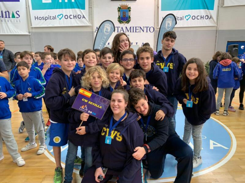 Las promesas del Club Waterpolo Sevilla se hacen notar en el TEWAM Ciudad de Marbella