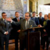 El Círculo Mercantil imaugura la XIV edición de  Circulo de pasion que este año 2020 arranca con la Hermandad de la Esperanza Macarena.