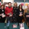 Ortega Cano , Isabel Gemio y Jose Manuel Parada en la presentación de ‘Canta, Rocío, canta’ en la Casa del Libro de Madrid