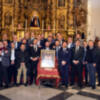 Una Imagen  fotográfica de Carlos Delgado con la Virgen del Subterráneo, anunció la Semana Santa  de Sevilla en la Sagrada Cena.