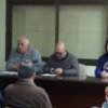 Agricultores de la zona participan en una reunión informativa sobre la manifestación del jueves en Algeciras