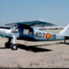 Las Dornier Do-27 de la 407 se disponían  a despegar en su vuelo final desde Tablada de Sevilla.31-03-1990