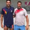 Sexteto del remo andaluz en la selección española sub23
