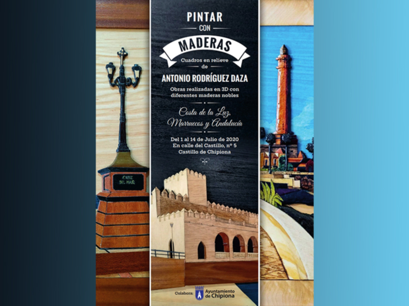 Antonio Rodríguez Daza abre el 1 de julio el ciclo de exposiciones del Castillo con su muestra ‘Pintar con maderas’ 