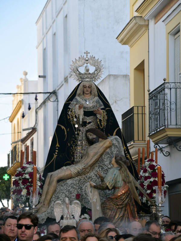 Se autoriza la salida en santa misión de los titulares de la hermandad de Soledad a las nuevas barriadas de Alcalá del Río