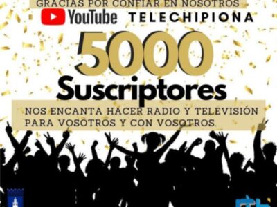 El canal de YouTube de Telechipiona ha pasado en cuatro meses de 2000 a 5000 suscriptores