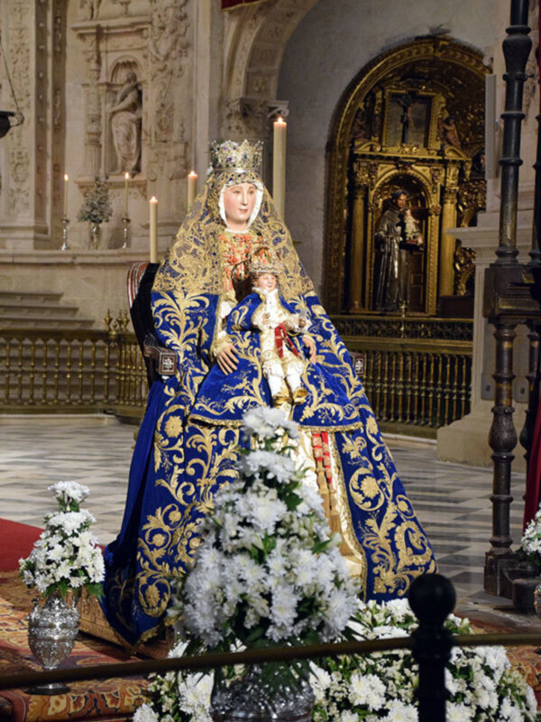 La Patrona de la Ciudad de Sevilla y de su Archidiócesis, la devoción más antigua hispalense.