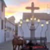 Morante ante el Cristo de los Faroles