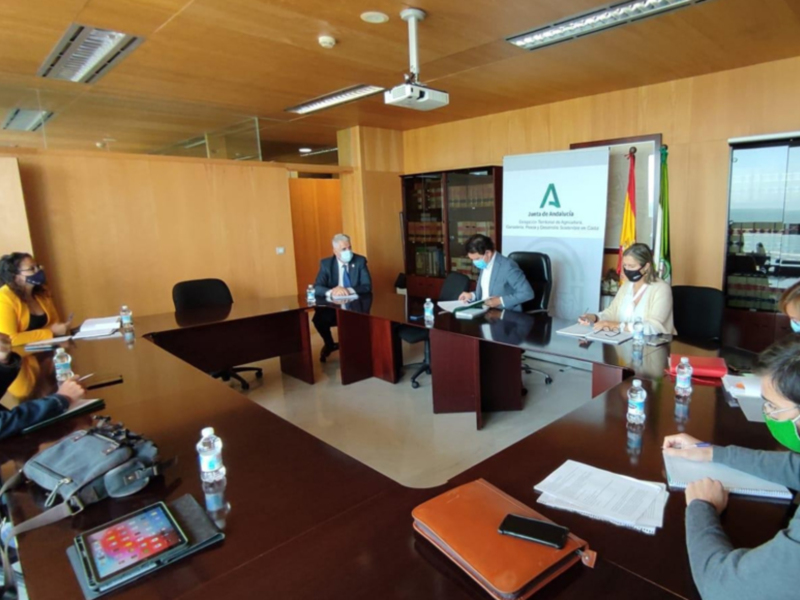  Ayuntamiento y Junta abordan asuntos fundamentales de la agricultura y el medio ambiente chipionero 