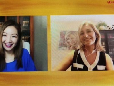 Veline Tv entrevista a Tania de Francisco