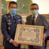 El general de división Enrique Jesús Biosca Vázquez, director de Enseñanza ha recibido la Medalla de Oro del CMIS