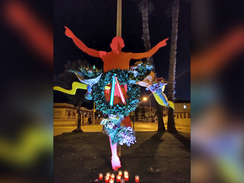 Compañeros y amigos recuerdan a Paco Guisado con un emotivo entrenamiento y un sencillo homenaje